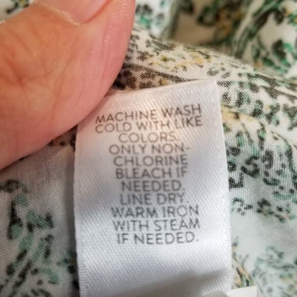 J. Jill Women's Popover Blouse Rayon Size 2X - Picture 7 of 7